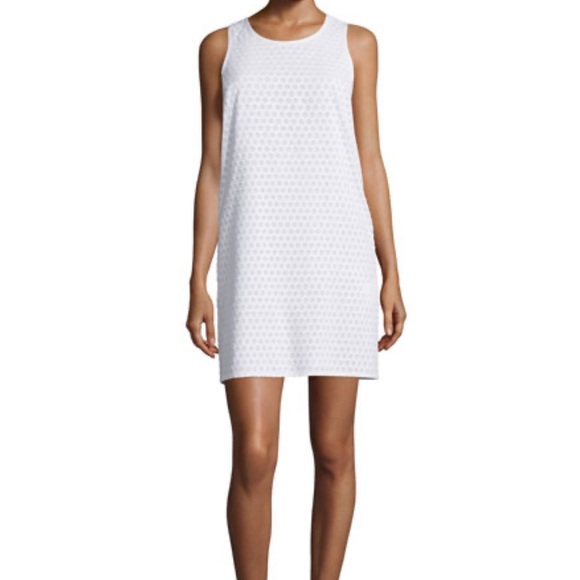 Rag & Bone Evie Honeycomb Sleeveless Shift Dress - Picture 1 of 8